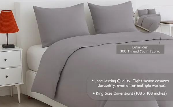 Misty_Grey_Bamboo_Bliss_Pure_Bamboo_Solid_Bedsheet