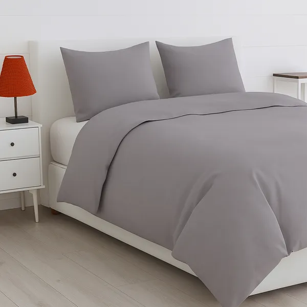 Misty_Grey_Bamboo_Bliss_Pure_Bamboo_Solid_Bedsheet