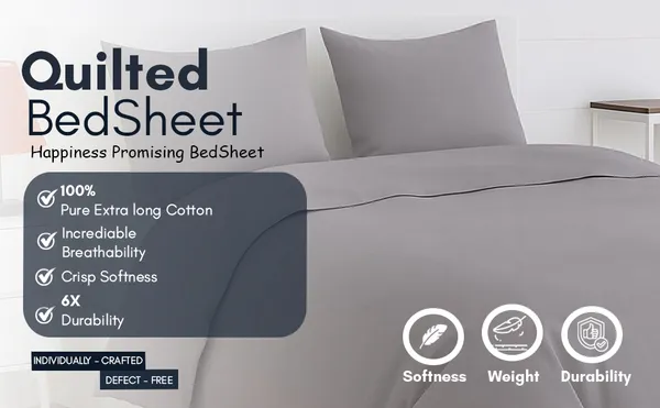 Misty_Grey_Bamboo_Bliss_Pure_Bamboo_Solid_Bedsheet
