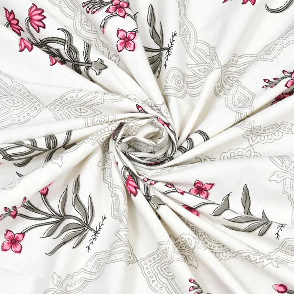 Elite_Floral_Pink_Cotton_Printed__King_Size_Bedsheet