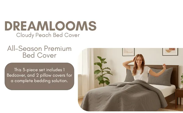 Charcoal_Grey_Vistara_Dyed_Microfiber_Solid_Bed_Cover_Set