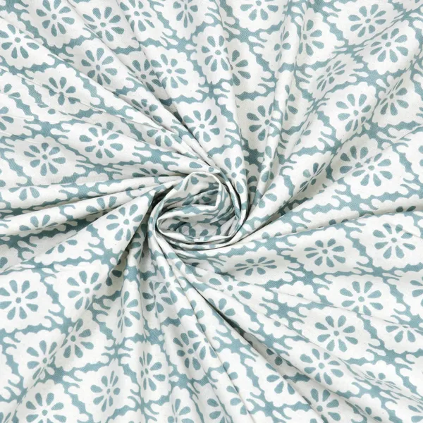 Elite_Geometric__Sage_green_Cotton_Printed_King_Size_Bedsheet