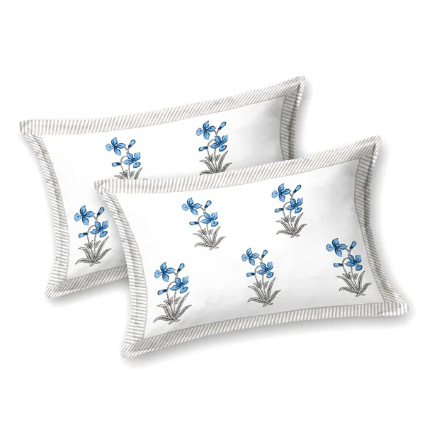Elite_Tropical_Bloom_Blue_Cotton_Printed_King_Size_Bedsheet