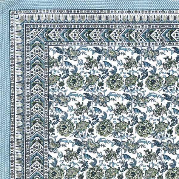 Elite_Botanical_Block_Blue_Cotton_Printed_King_Size_Bedsheet