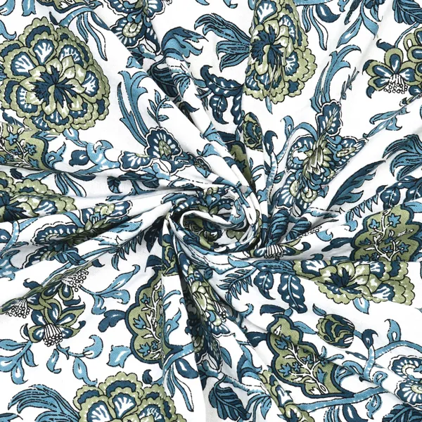 Elite_Botanical_Block_Blue_Cotton_Printed_King_Size_Bedsheet