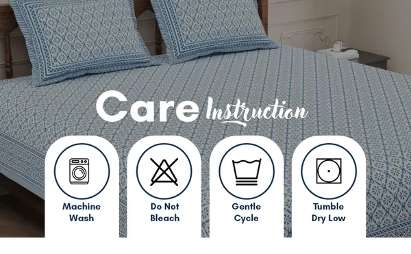 Elite_Geometric_Blue_Cotton_Printed_King_Size_Bedsheet