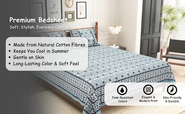 Elite_Classic_Floral_Blue_Cotton_Printed_King_Size_Bedsheet