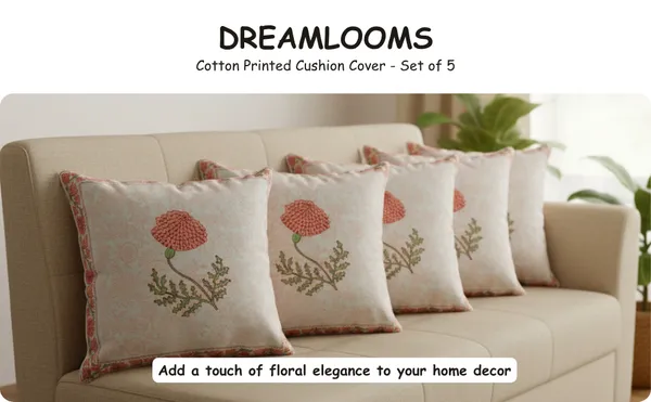Linen_Luxe_Floral_Pink_&_White_Cushion_Cover_-_Set_of_5
