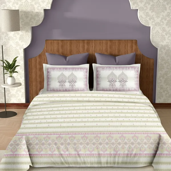 Pink_Pure_Cotton_Royal_Heritage_Printed_Bedsheet