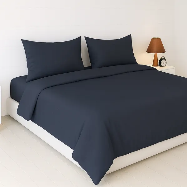 Midnight_Ash_Heritage_Luxe_Pure_Cotton_Solid_Bedsheet