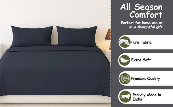 Midnight_Ash_Heritage_Luxe_Pure_Cotton_Solid_Bedsheet