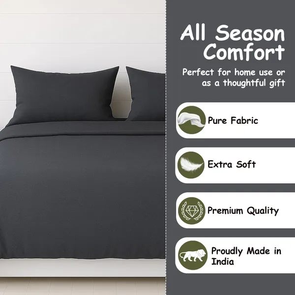 Charcoal_Grey_Heritage_Luxe_Pure_Cotton_Solid_Bedsheet