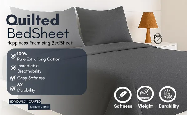 Charcoal_Grey_Heritage_Luxe_Pure_Cotton_Solid_Bedsheet