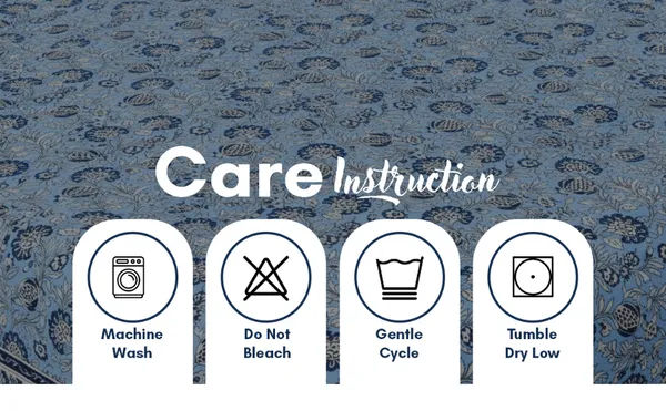 Elite_Wildflower_Design_Blue_Cotton_Printed_King_Size__Bedsheet