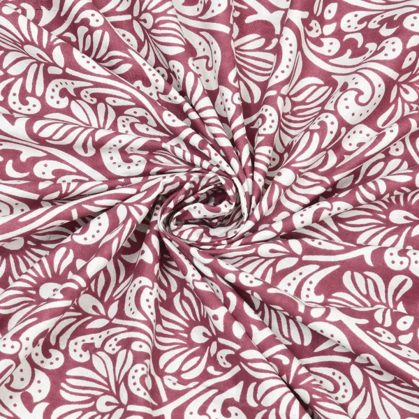 Elite_Nature_Harmony_Maroon_Cotton_Printed_King_Size_Bedsheet