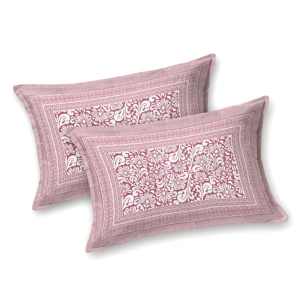 Elite_Nature_Harmony_Maroon_Cotton_Printed_King_Size_Bedsheet