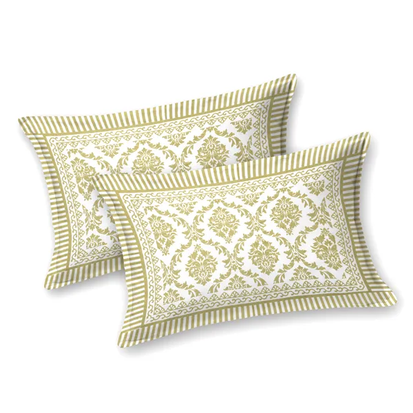 Elite_Floral_Crest_Yellow_Cotton_Printed_King_Size_Bedsheet