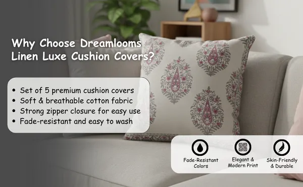 Linen_Luxe_Floral_Pink_&_Grey_Cushion_Cover_-_Set_of_5