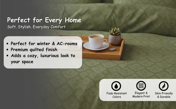 Royale_Jacquard___Olive_Green_Comforter