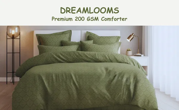 Royale_Jacquard___Olive_Green_Comforter