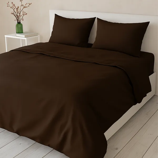 Rustic_Brown_Heritage_Luxe_Pure_Cotton_Solid_Bedsheet