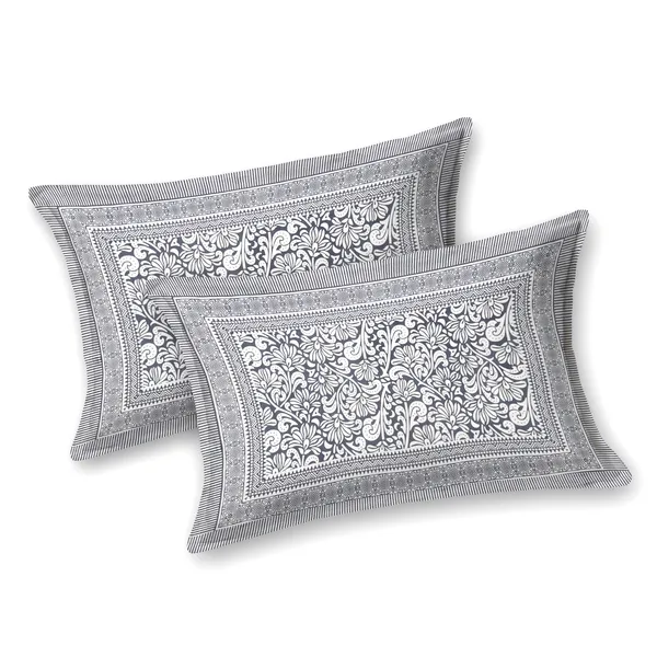 Elite_Nature_Harmony_Black_Cotton_Printed_King_Size_Bedsheet