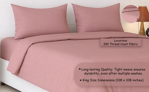 Blush_Pink_Heritage_Luxe_Pure_Cotton_Solid_Bedsheet
