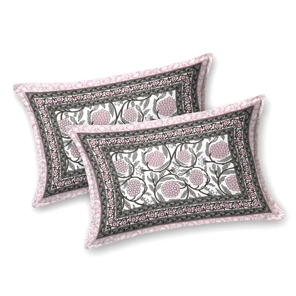 Elite_Mughal_Motif__Pink_Cotton_Printed_King_Size_Bedsheet
