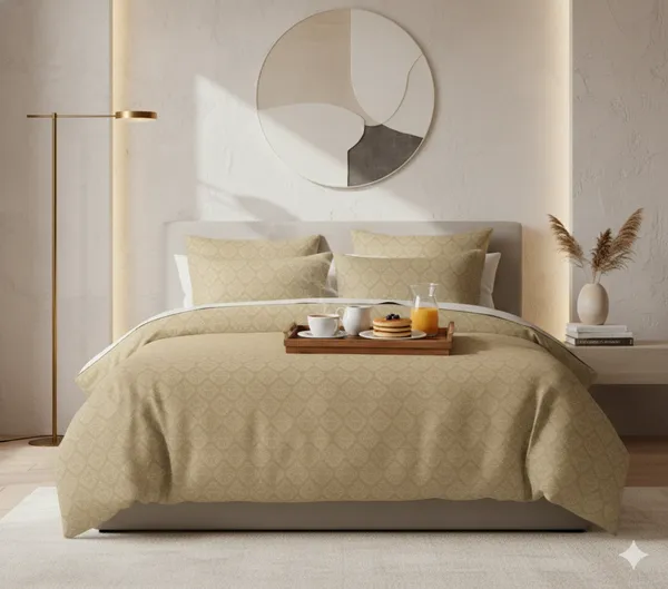 Royale_Jacquard__Beige_Golden_Comforter
