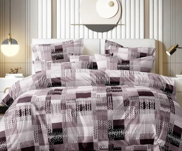 Lavender_Candy_Soft_Microfiber_Feather_Printed_Bed_Sheet