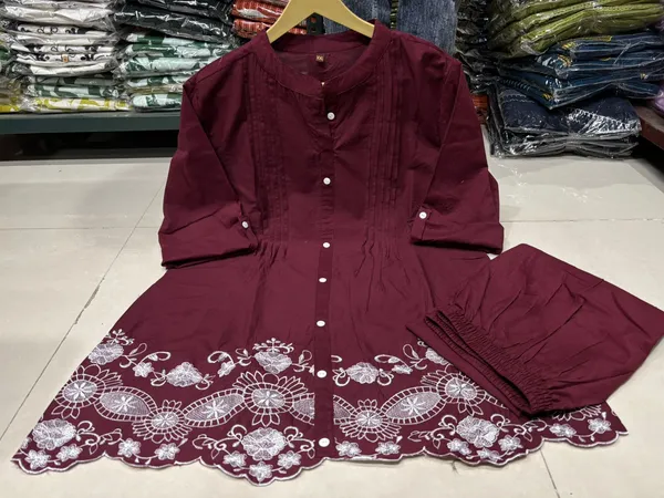 Elegant_Wine_Red_Embroidered_Co-Ord_Set