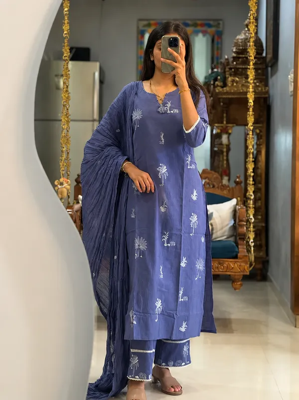 Women’s_Blue_Embroidered_Kurta_Pant_Dupatta_Set_|_Elegant_Ethnic_3-Piece_Suit