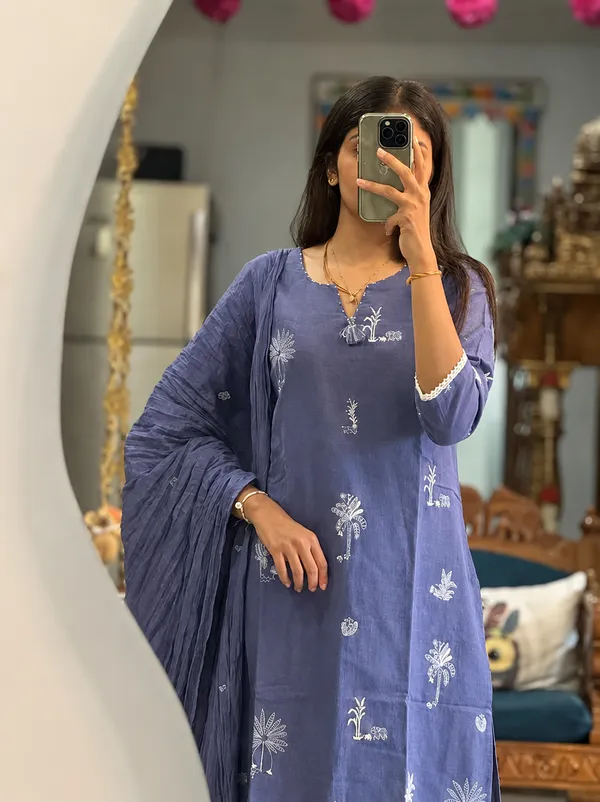 Women’s_Blue_Embroidered_Kurta_Pant_Dupatta_Set_|_Elegant_Ethnic_3-Piece_Suit