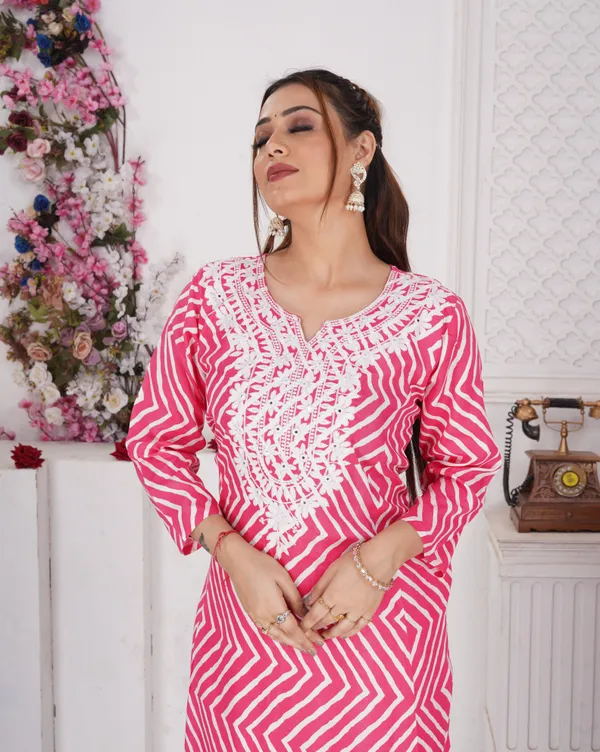 Pink_Premium_Viscose_Rayon_Embroidered_Kurta,_Trouser_&_Dupatta_Set_For_Women