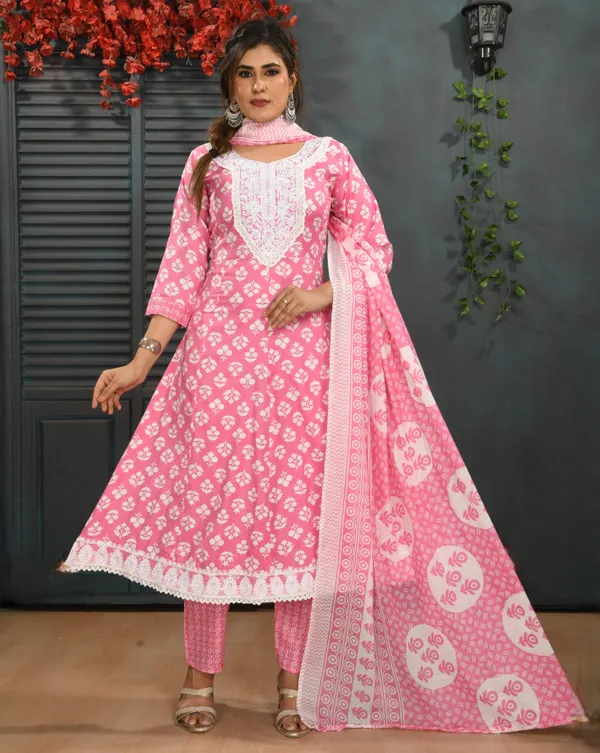 Pink_Premium_Rayon_Slub_Embroidered_&_Printed_Kurta,_Trouser_&_Dupatta_Set_For_Women