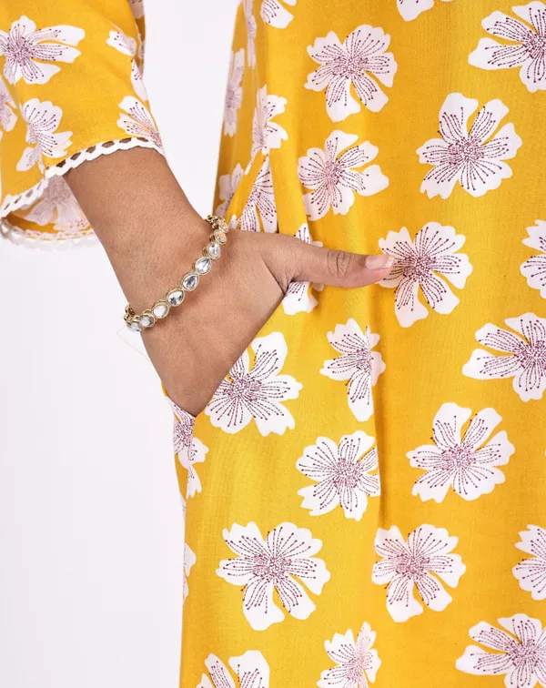 Yellow_Premium_Viscose_Rayon_Floral_Print_Kurta,_Trouser_&_Dupatta_Set_For_Women