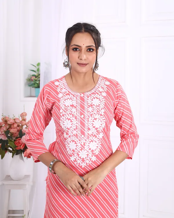 Pink_Premium_Viscose_Rayon_Embroidered_Kurta,_Trouser_&_Dupatta_Set_For_Women