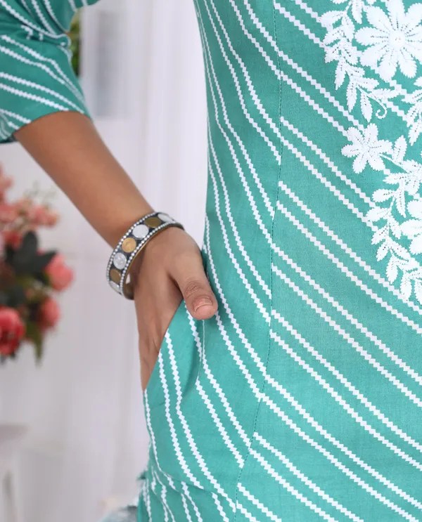 Green_Premium_Viscose_Rayon_Embroidered_Kurta,_Trouser_&_Dupatta_Set_For_Women