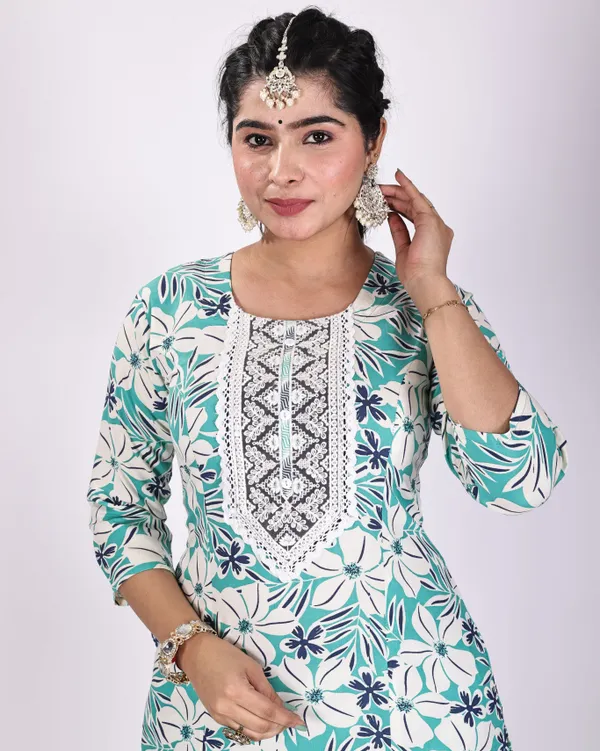 Light_Green_Premium_Viscose_Rayon_Floral_Print_Kurta,_Palazzo_&_Dupatta_Set_For_Women