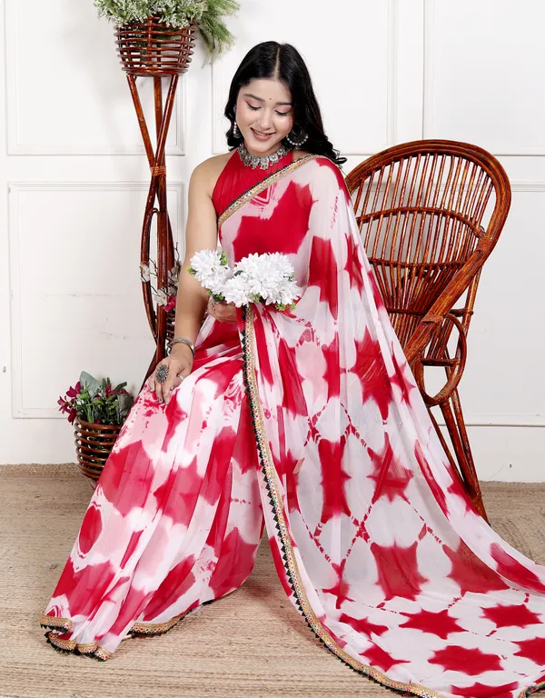 Red_Designer_Pure_Chiffon_&_New_Trendy_Bollywood_Saree_For_Women_(With_Blouse)