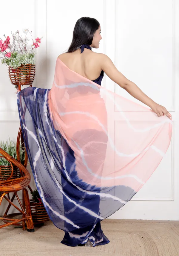 Blue_Designer_Pure_Chiffon_&_New_Trendy_Bollywood_Saree_For_Women_(With_Blouse)