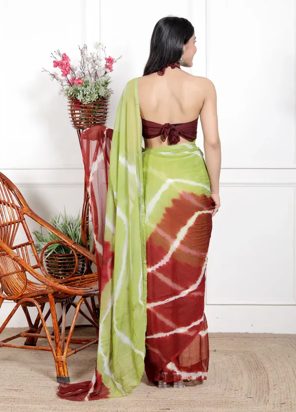 Maroon_Designer_Pure_Chiffon_&_New_Trendy_Bollywood_Saree_For_Women_(With_Blouse)