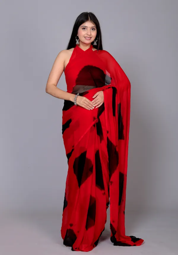 Black_Designer_Pure_Chiffon_&_New_Trendy_Bollywood_Saree_For_Women_(With_Blouse)