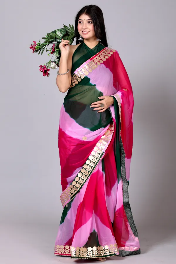 Pink_Designer_Pure_Chiffon_&_New_Trendy_Bollywood_Saree_For_Women_(With_Blouse)
