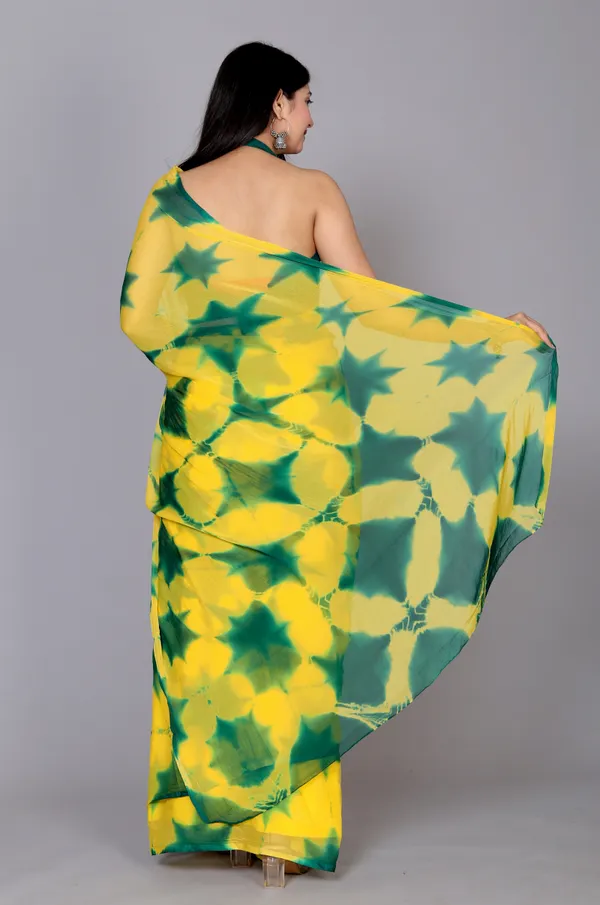 Yellow_Designer_Pure_Chiffon_&_New_Trendy_Bollywood_Saree_For_Women_(With_Blouse)