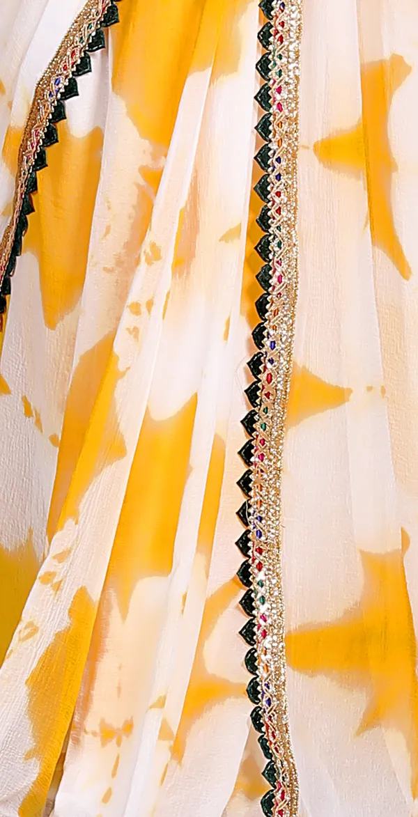 Yellow_Designer_Pure_Chiffon_&_New_Trendy_Bollywood_Saree_For_Women_(With_Blouse)