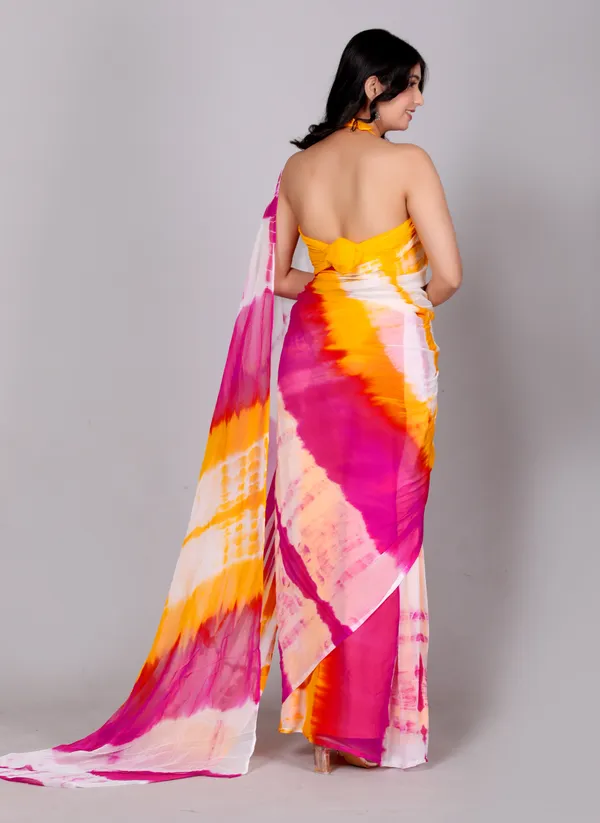 Yellow_Designer_Pure_Chiffon_&_New_Trendy_Bollywood_Saree_For_Women_(With_Blouse)