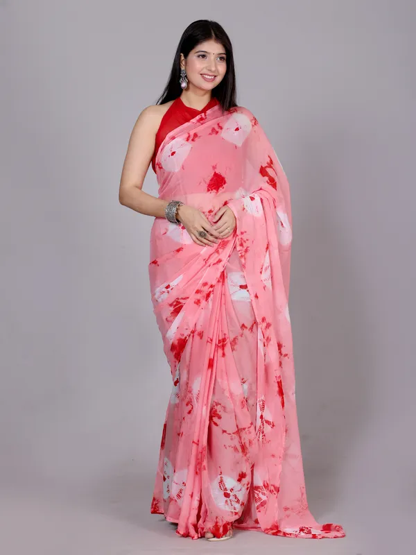 Pink_Designer_Pure_Chiffon_&_New_Trendy_Bollywood_Saree_For_Women_(With_Blouse)