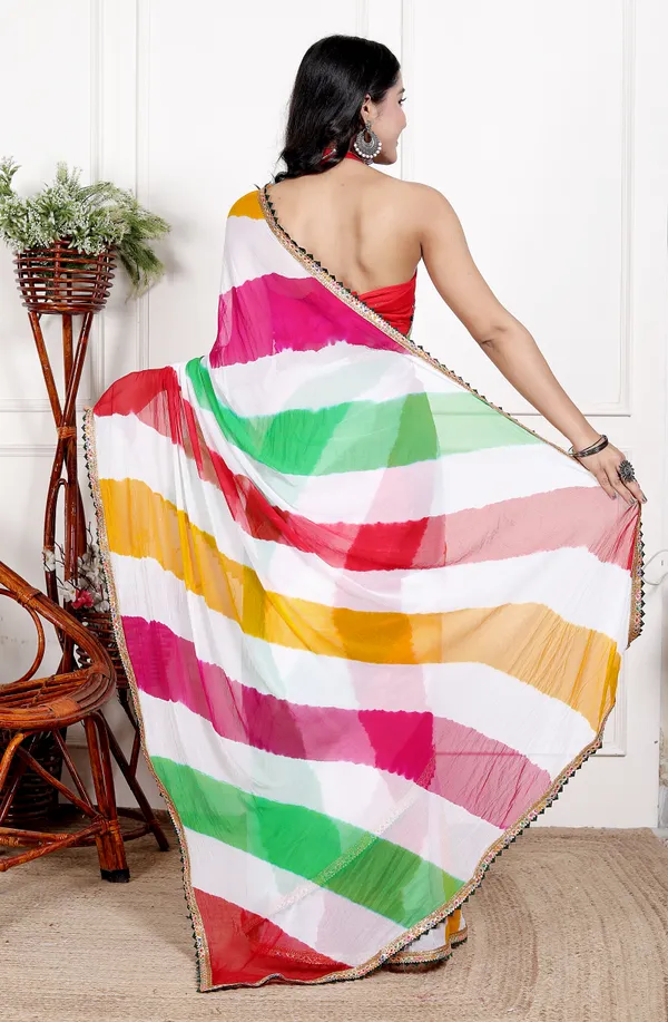 Red_Designer_Pure_Chiffon_&_New_Trendy_Bollywood_Saree_For_Women_(With_Blouse)