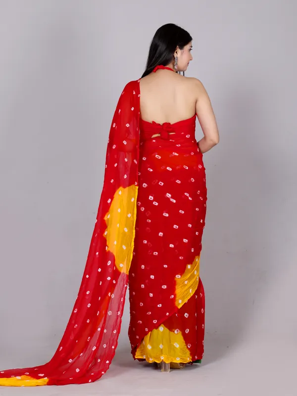 Red_Designer_Pure_Chiffon_&_New_Trendy_Bollywood_Saree_For_Women_(With_Blouse)